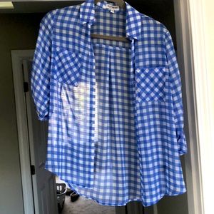 Express button down shirt size small worn once